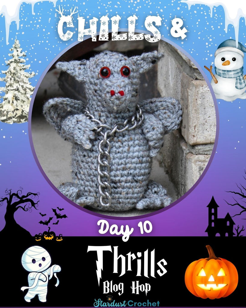 Gargoyle Amigurumi Crochet Pattern – A Spooky-Cute Halloween Make!