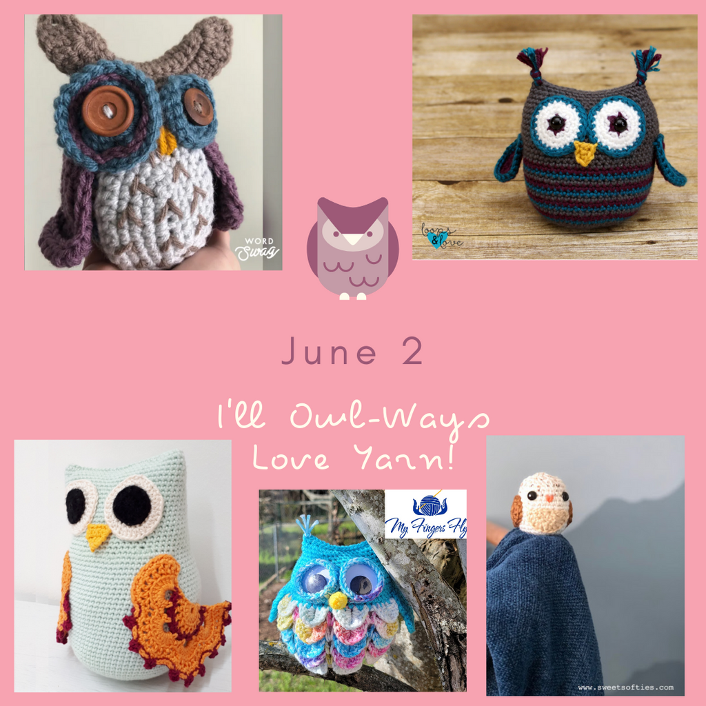 Zoo Blog Hop Day 2 - Owl Crochet Patterns