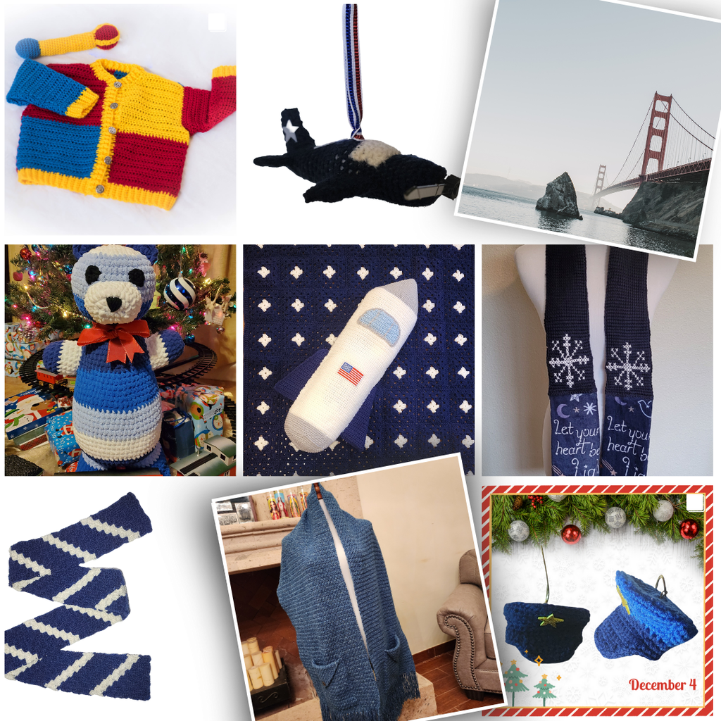 September is for Sapphires – Blue Crochet Projects