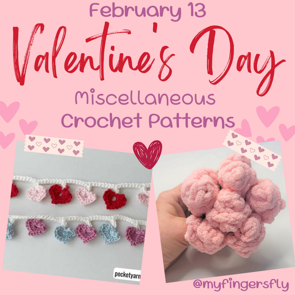 Valentine's Day Advent Calendar - Miscellaneous crochet patterns