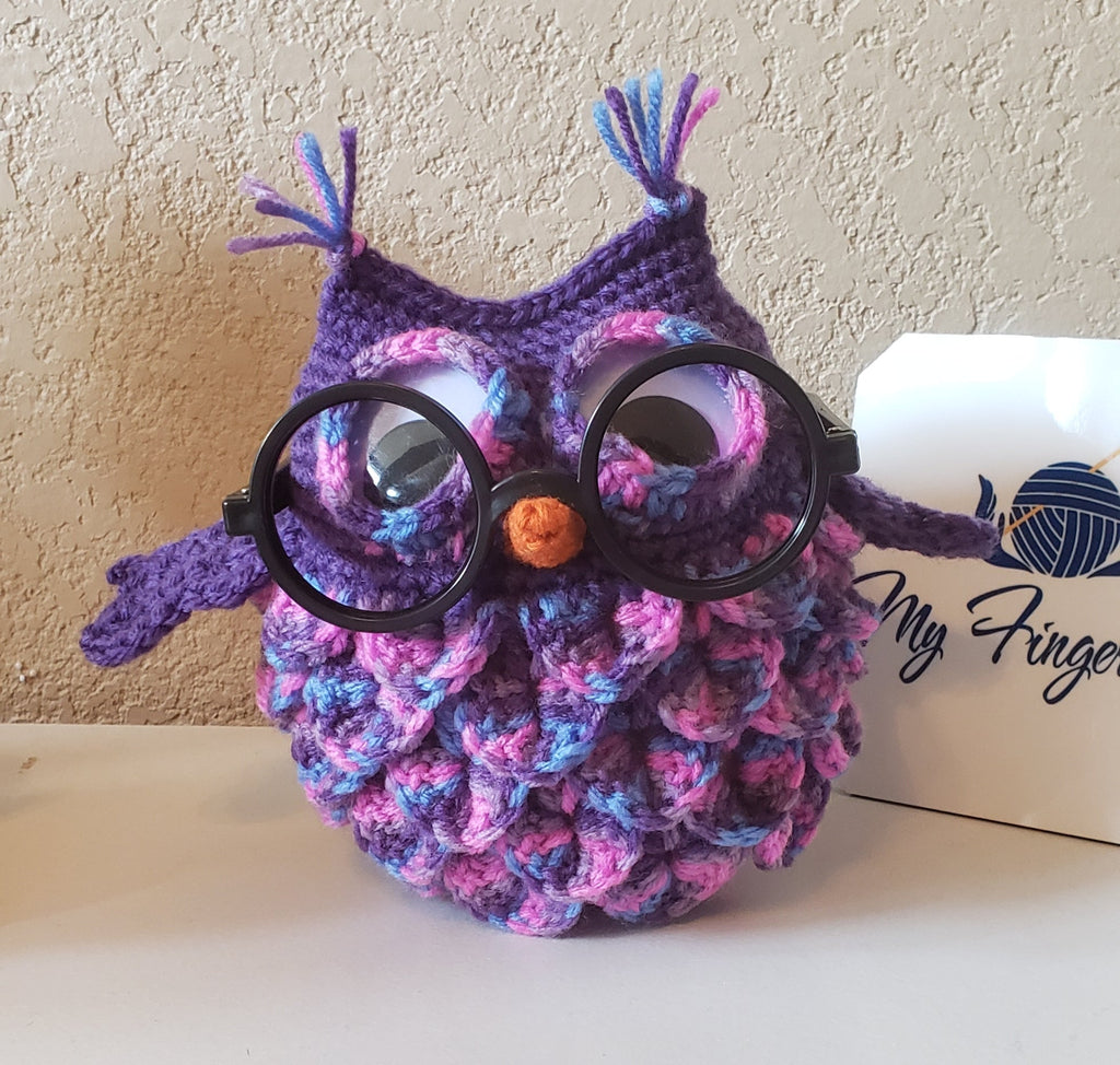 Friday Freebie, Owl Eyeglass Holder