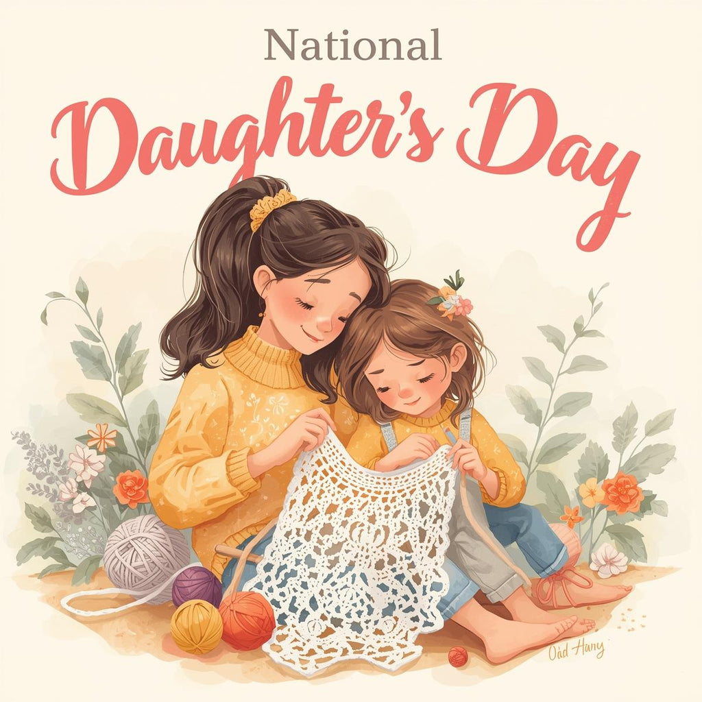 💖 Celebrating National Daughter’s Day in Crochet