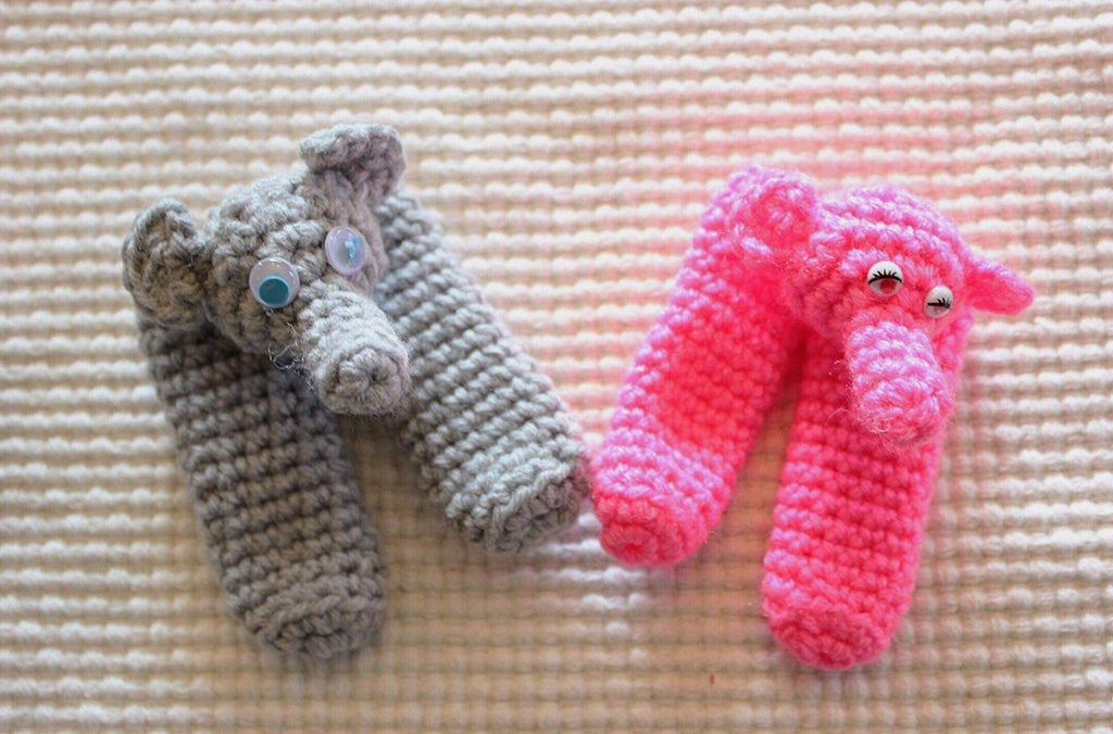 Stash Busters - Elephant Finger Puppet