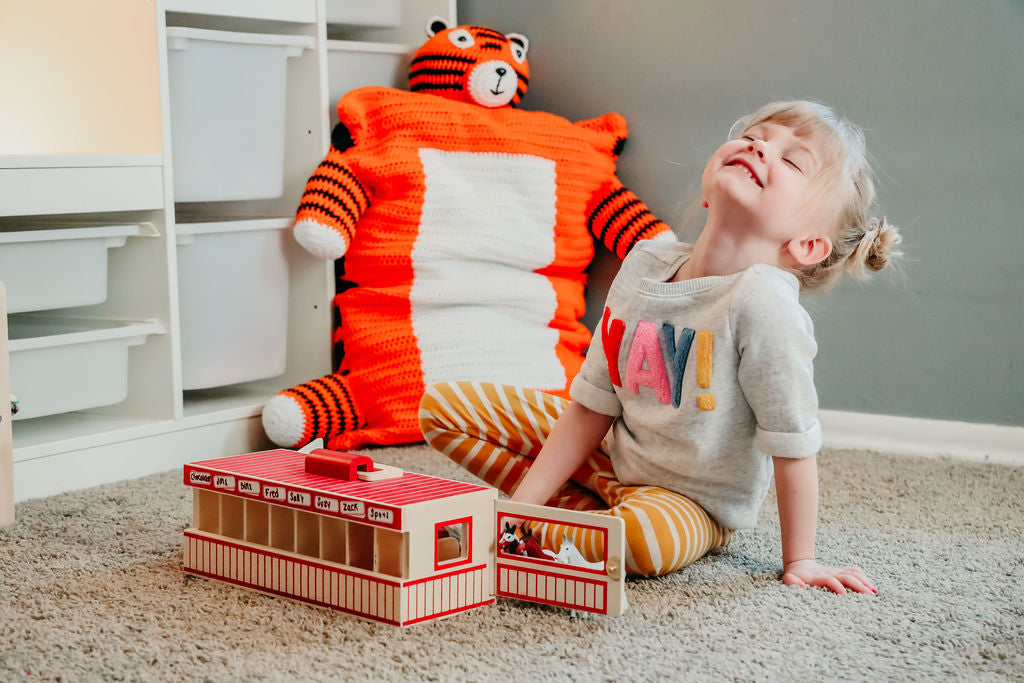 International Tiger Day - Tiger Pillow Sham Crochet Pattern