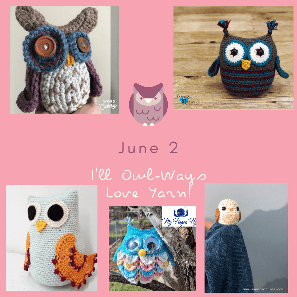 Zoo Blog Hop Day 2 - Owl Crochet Patterns