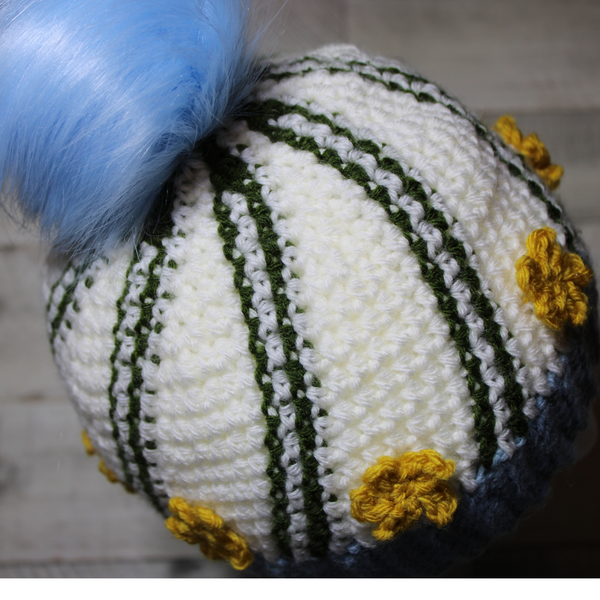 Ophelia Crochet Beanie Pattern, PDF Download - Crochet Meets Shakespeare