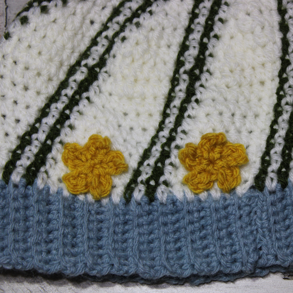 Ophelia Crochet Beanie Pattern, PDF Download - Crochet Meets Shakespeare