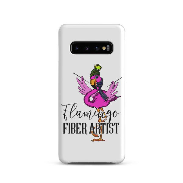 Samsung® Phone Case, Flamingo Fiber Artist – My Fingers Fly Samsung® Phone Case, Flamingo Fiber Artist – My Fingers Fly