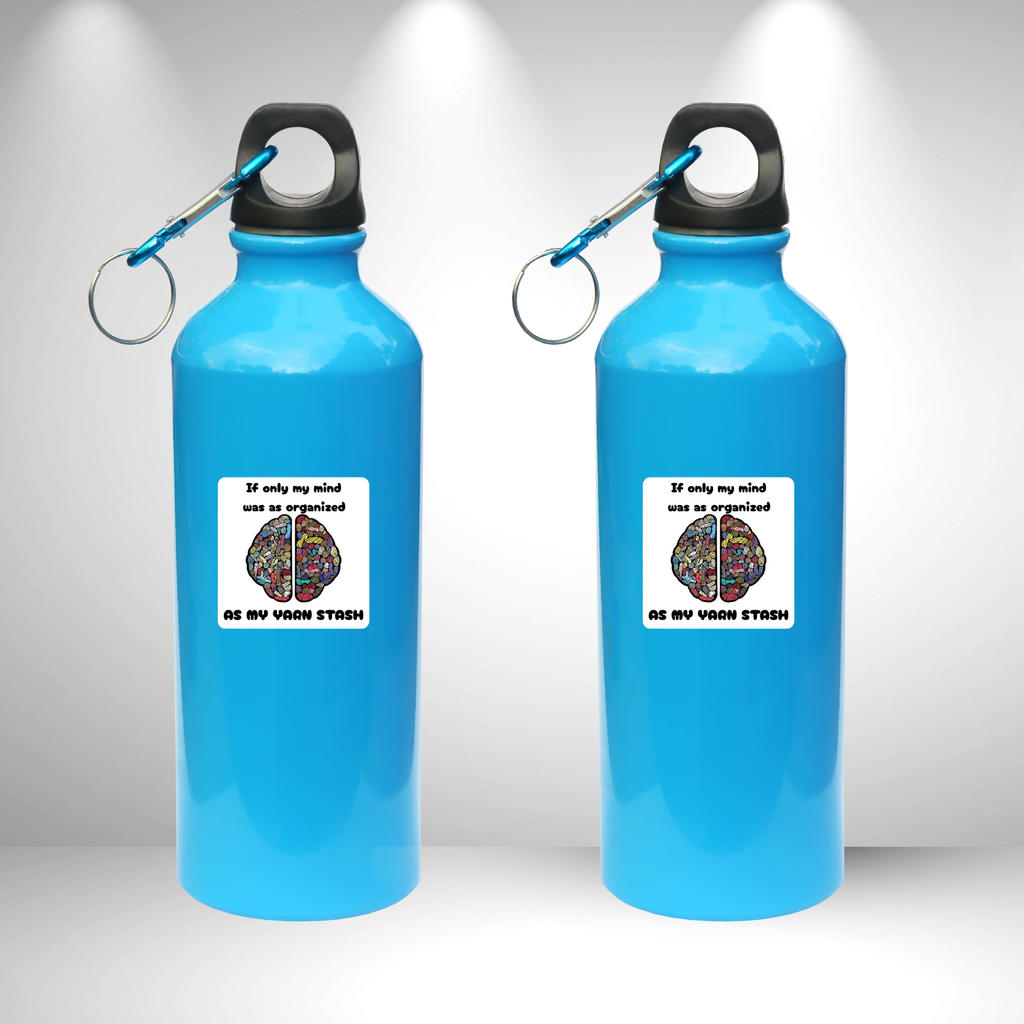 "If Only My Mind Was as Organized as My Yarn Stash" Sticker