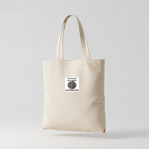 "If Only My Mind Was as Organized as My Yarn Stash" Sticker