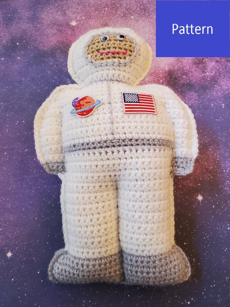Astronaut Cuddler Crochet Pattern - Space Explorer Crochet Pattern