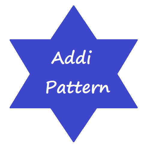 Mardis Gras Jester Eyeglass Holder Pattern for Addi Knitting Machines - My Fingers Fly