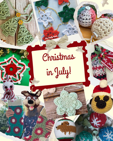 Christmas in July Blog Roundup - 60 Free Christmas Patterns