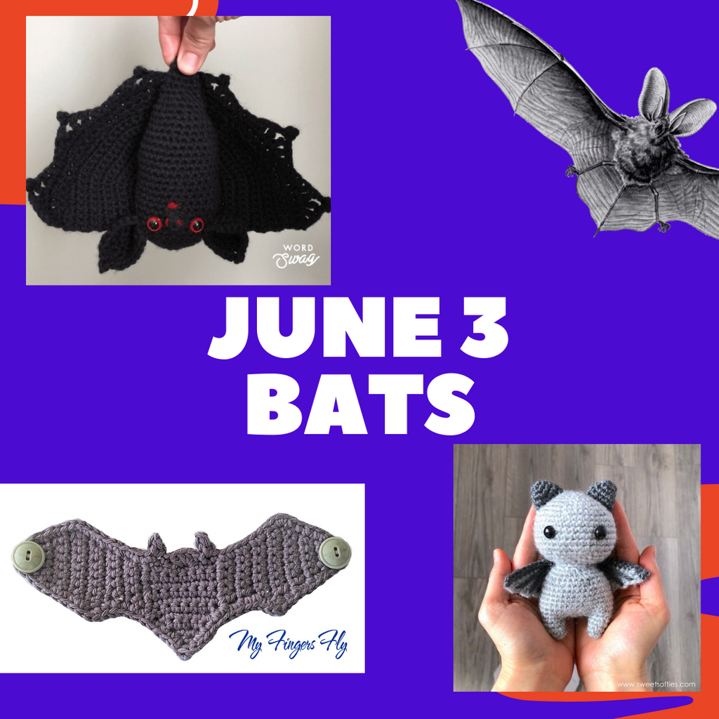 Zoo Blog Hop Day 3 - Bat Crochet Patterns