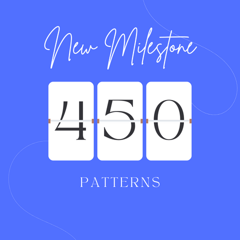 🎉 Pattern #450 Is Here – Let’s Celebrate With a Sale! 🎉