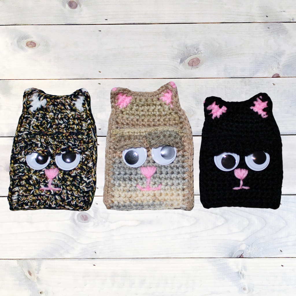 Cat Gift Card Holder Crochet Pattern