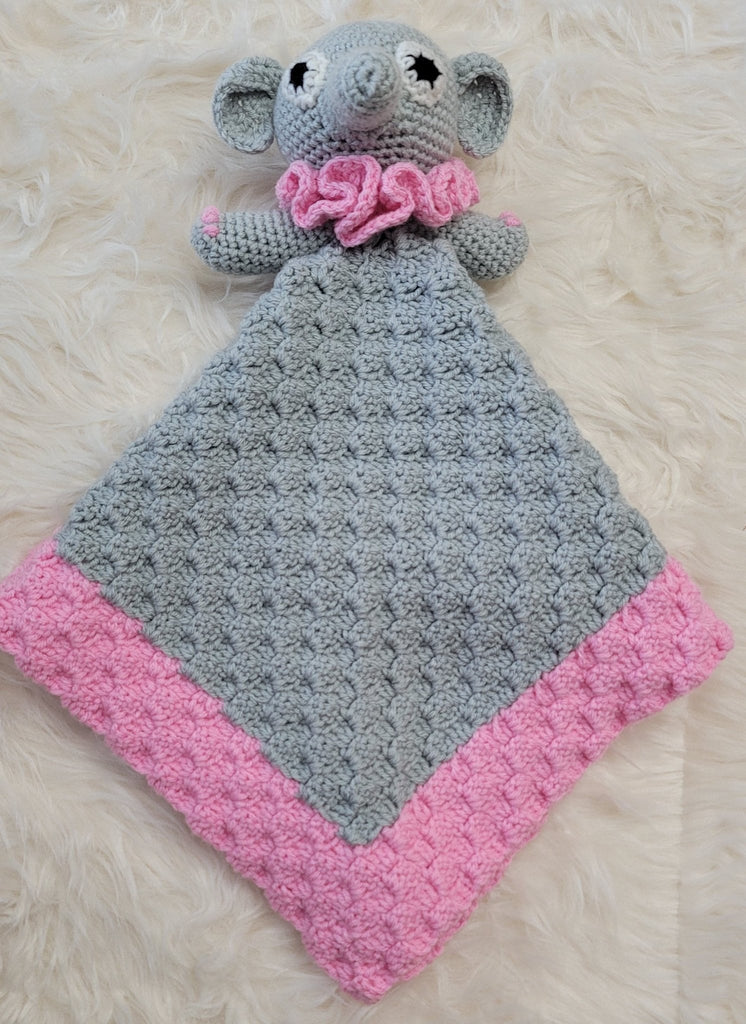 Elephant Lovey Crochet Pattern