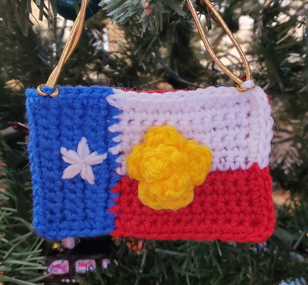 Cher in Concert - Yellow Rose of Texas Ornament Crochet Pattern