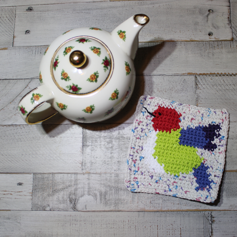 Hummingbird Coaster crochet pattern