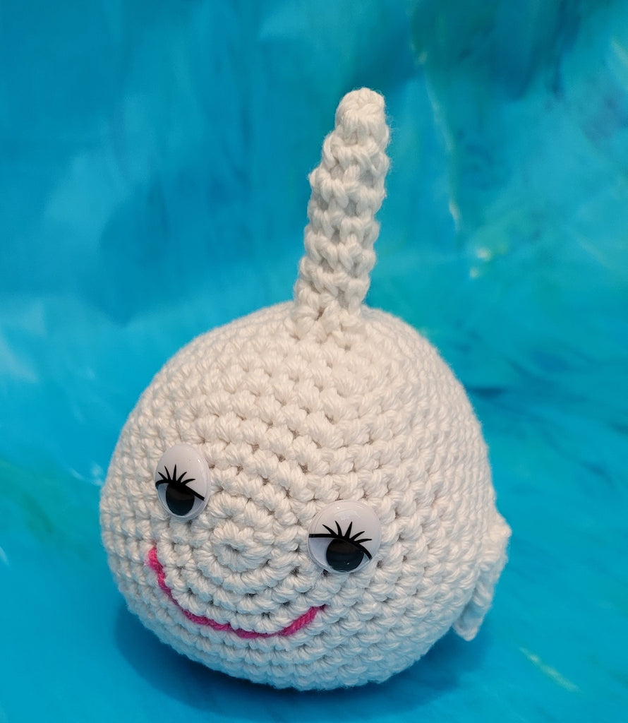 Baby Narwhal Amigurumi