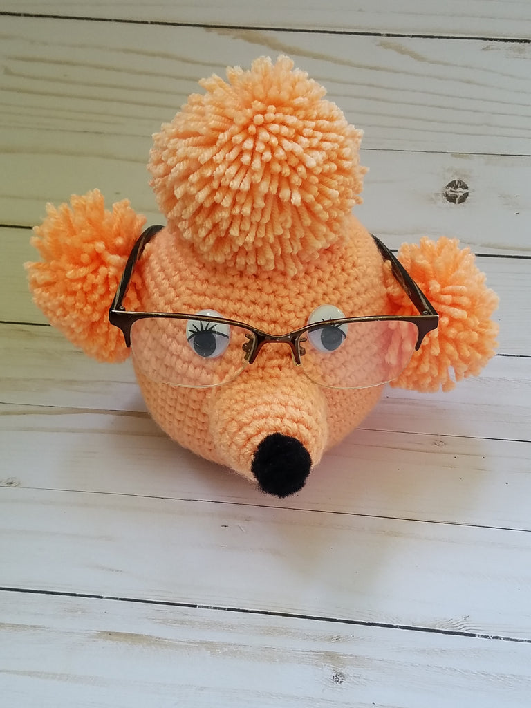 Poodle Eyeglass Holder Crochet Pattern