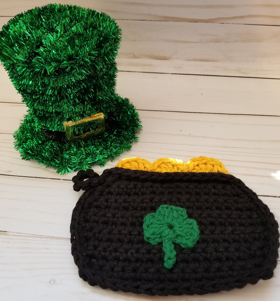 St. Patrick's Day Pot of Gold Potholder