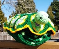 Benjamin Turtle Nap Buddy Crochet-along