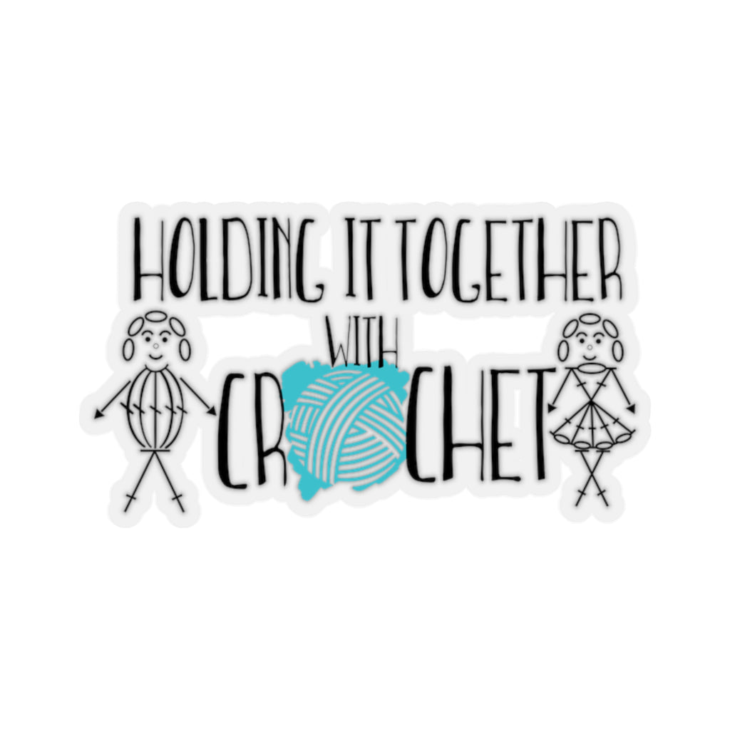 Holding it Together with Crochet Kiss-Cut Stickers