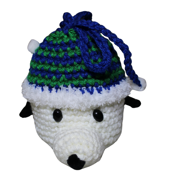 Beagle Christmas Gift Bag Crochet Pattern