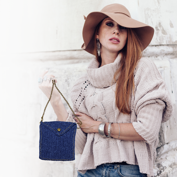 Blue Jean Purse Crochet Pattern