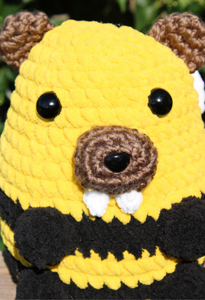 Bumble Beaver Amigurumi Crochet Pattern PDF