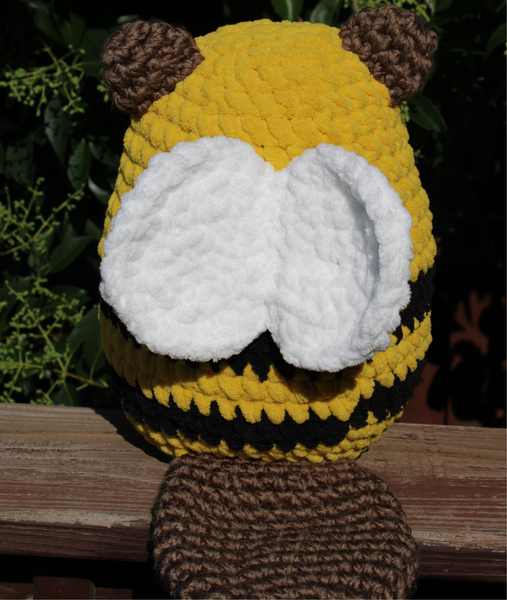 Bumble Beaver Amigurumi Crochet Pattern PDF