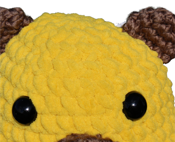 Bumble Beaver Amigurumi Crochet Pattern PDF