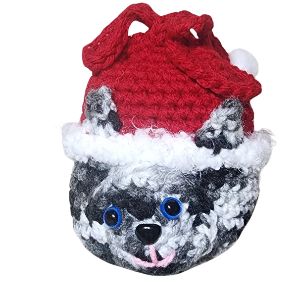 Santa Claws Gift Bag Crochet Pattern