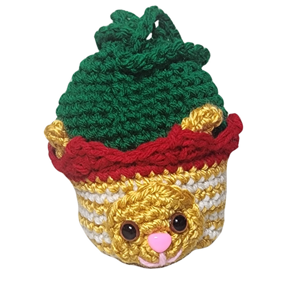 Santa Claws Gift Bag Crochet Pattern