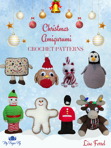 Christmas Amigurumi Crochet Pattern Ebook - 18 Cute and Cuddly Holiday Crochet Patterns