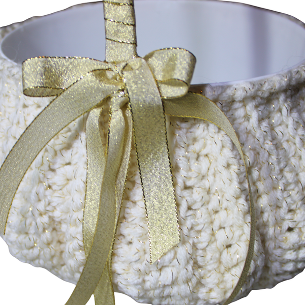 Cinderella’s Carriage Halloween Bucket Crochet Pattern