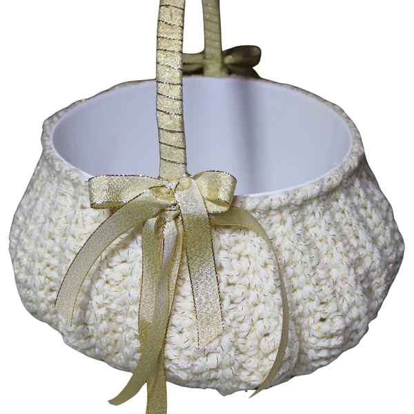 Cinderella’s Carriage Halloween Bucket Crochet Pattern