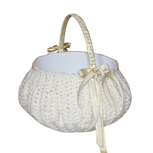 Cinderella’s Carriage Halloween Bucket Crochet Pattern