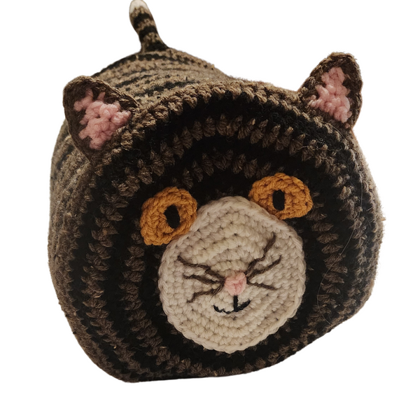 Cat Nap Buddy Crochet Pattern – Cozy Feline Friend for Relaxation & Cuddles 🐱💤