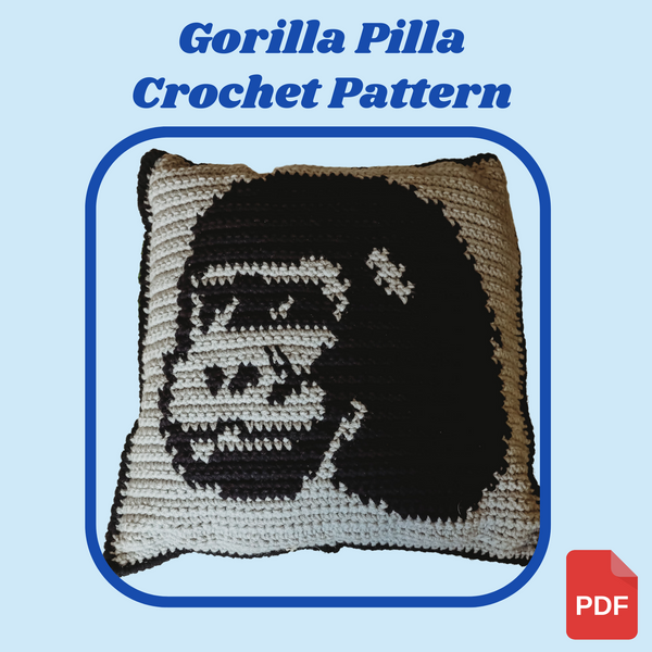 Gorilla Pilla Crochet Pattern