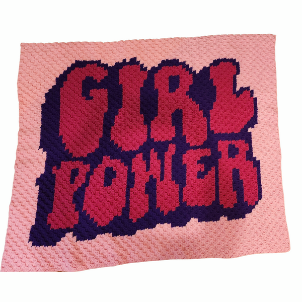 Girl Power Afghan Crochet Pattern