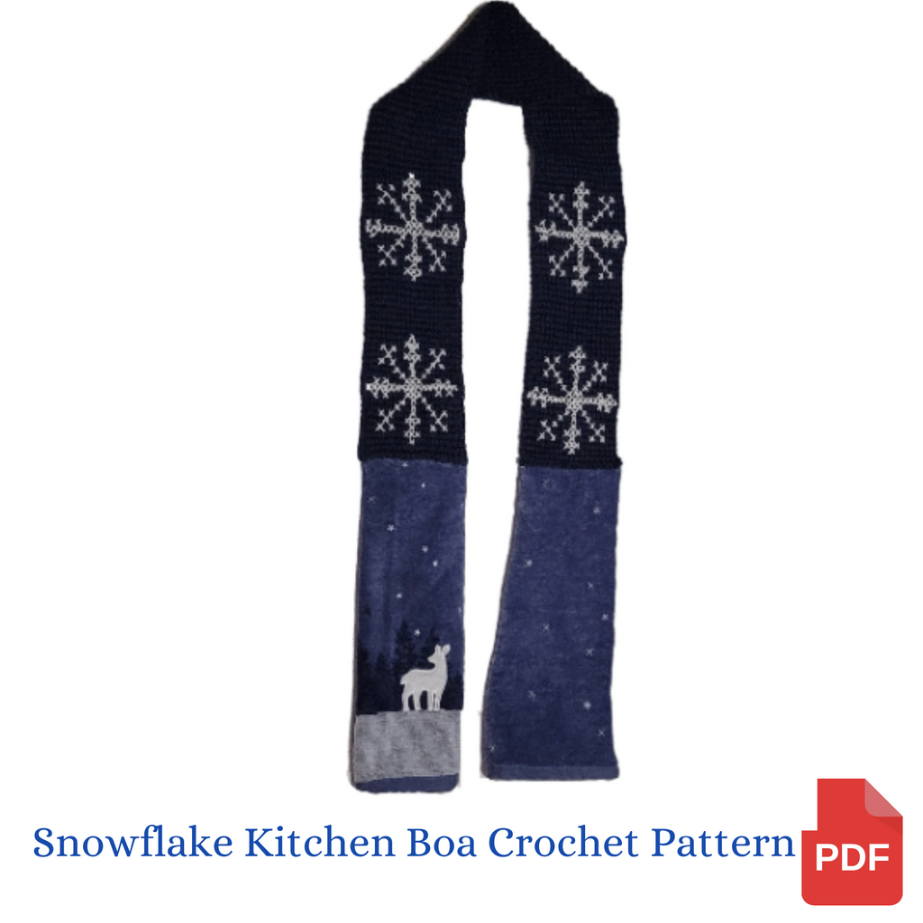 His & Hers Kitchen Boas Crochet Pattern