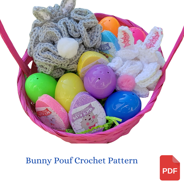 Bunny Bath Pouf Crochet Pattern