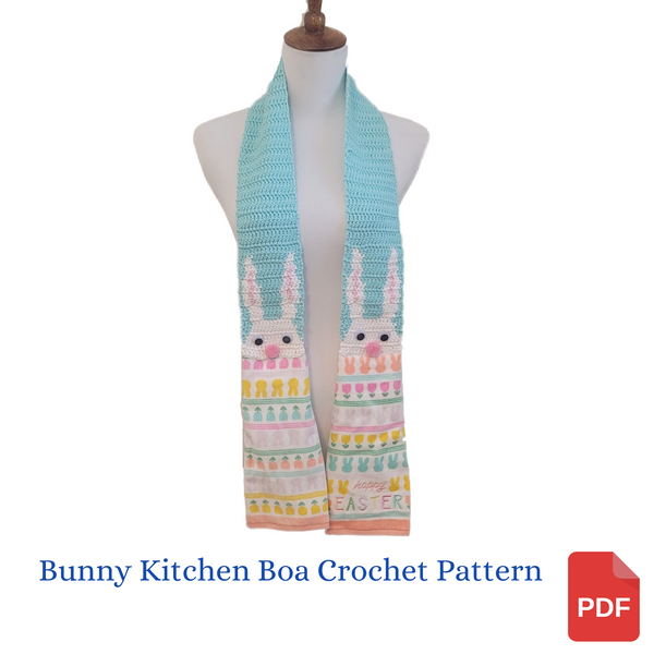 Bunny Kitchen Boa Crochet Pattern