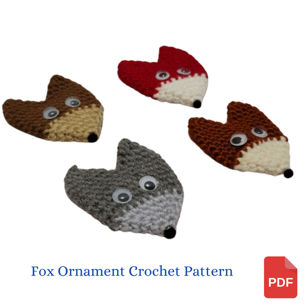 Fox Christmas Tree Ornament