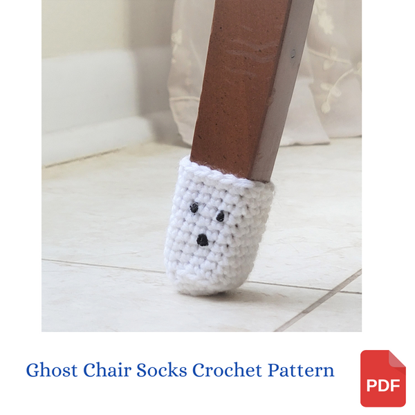 Ghost Chair Socks Crochet Pattern