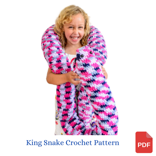 Snake Plush Toy Crochet Pattern