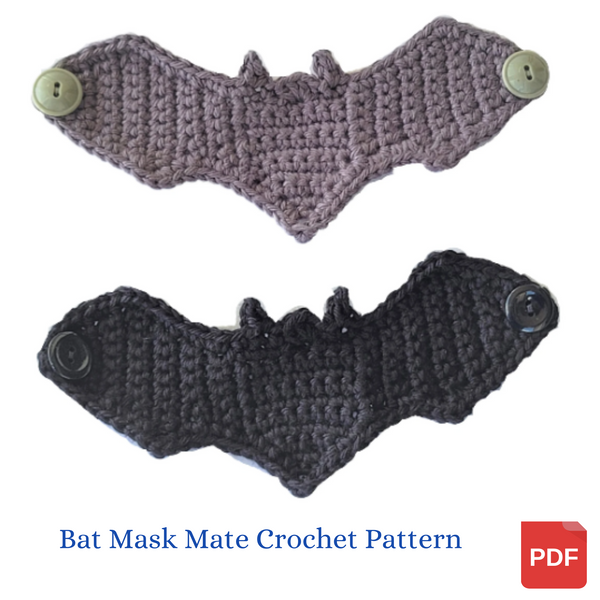 Bat Mask Mate Crochet Pattern