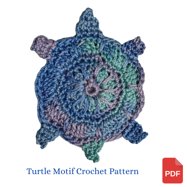 Turtle Motif Crochet Pattern